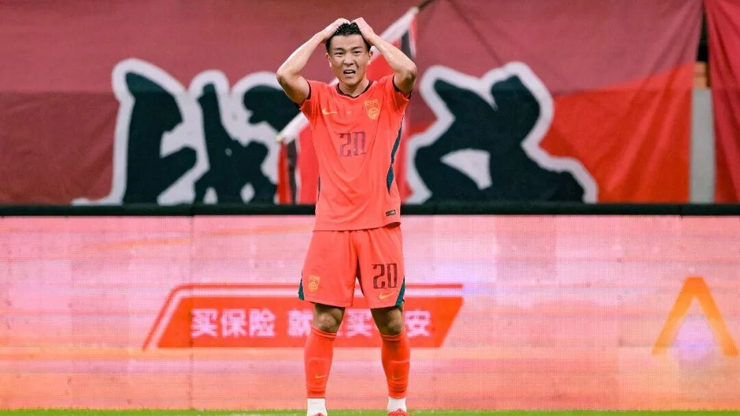 中国男足0:5巴勒斯坦