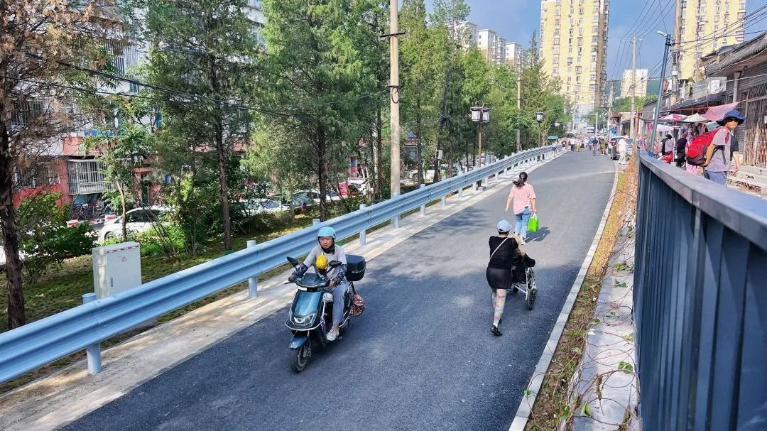 提颜值、增便利！石景山又一道路畅通