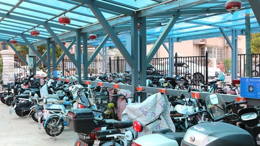 顺义区首个电动自行车 防火防盗电子围栏系统投用