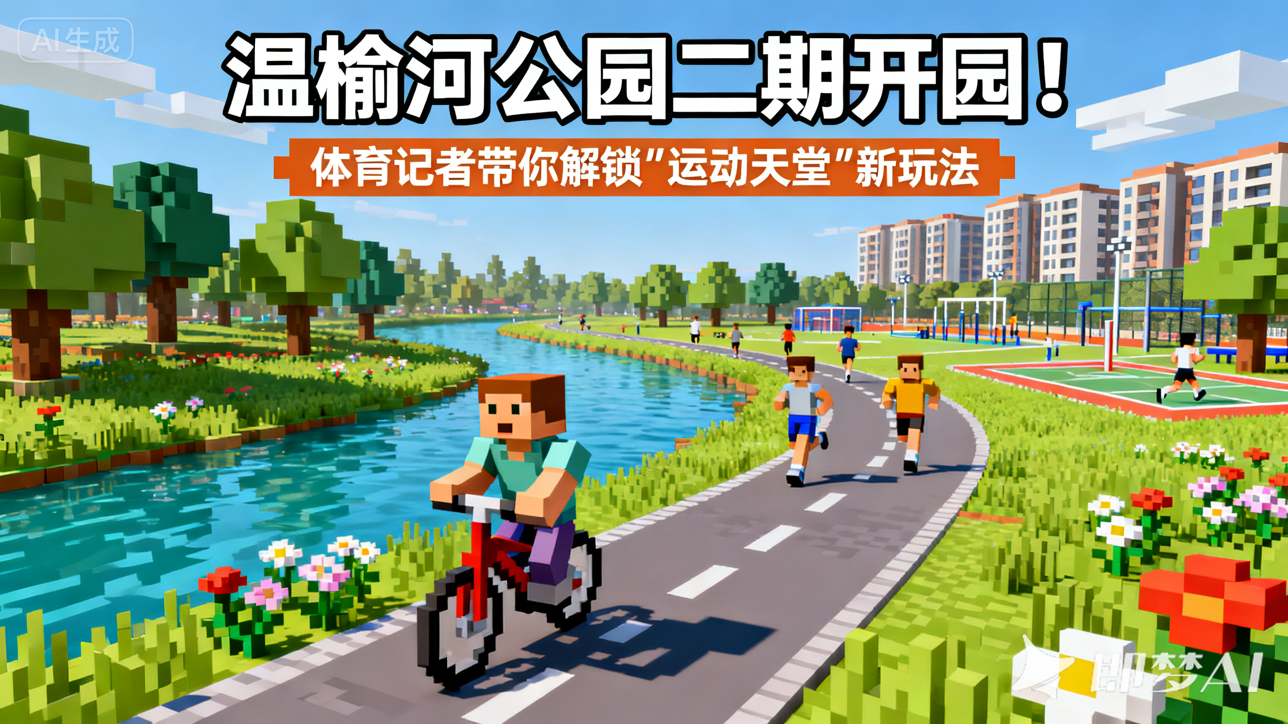 温榆河公园开园！带你解锁“运动天堂”新玩法
