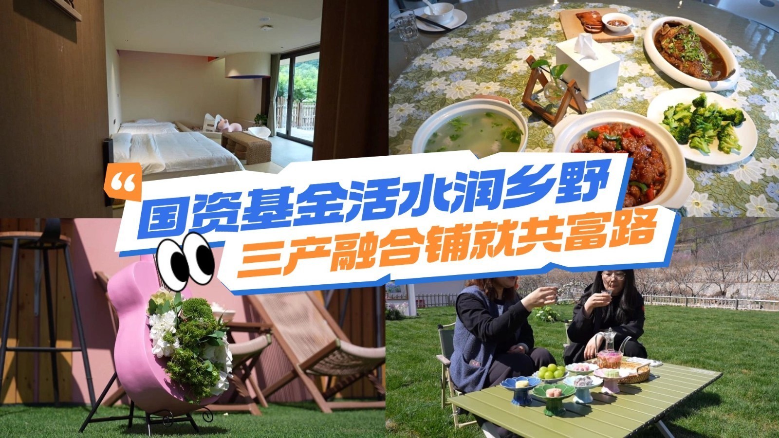 国资基金活水润乡野 三产融合铺就共富路