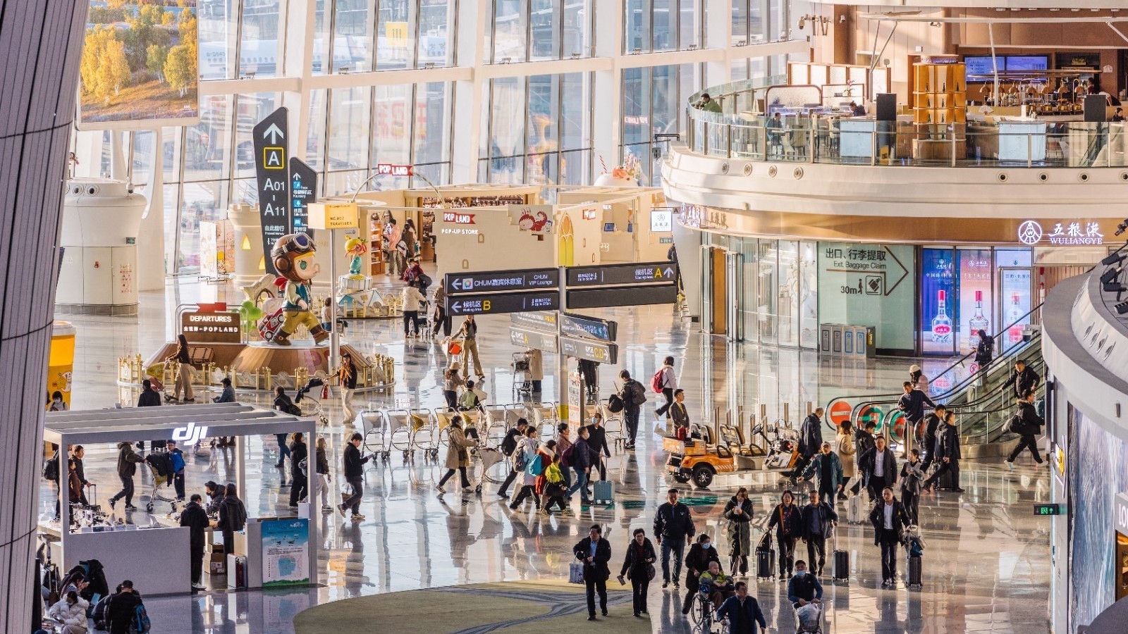 大兴机场2026年元旦假期累计运送旅客39.92万人次