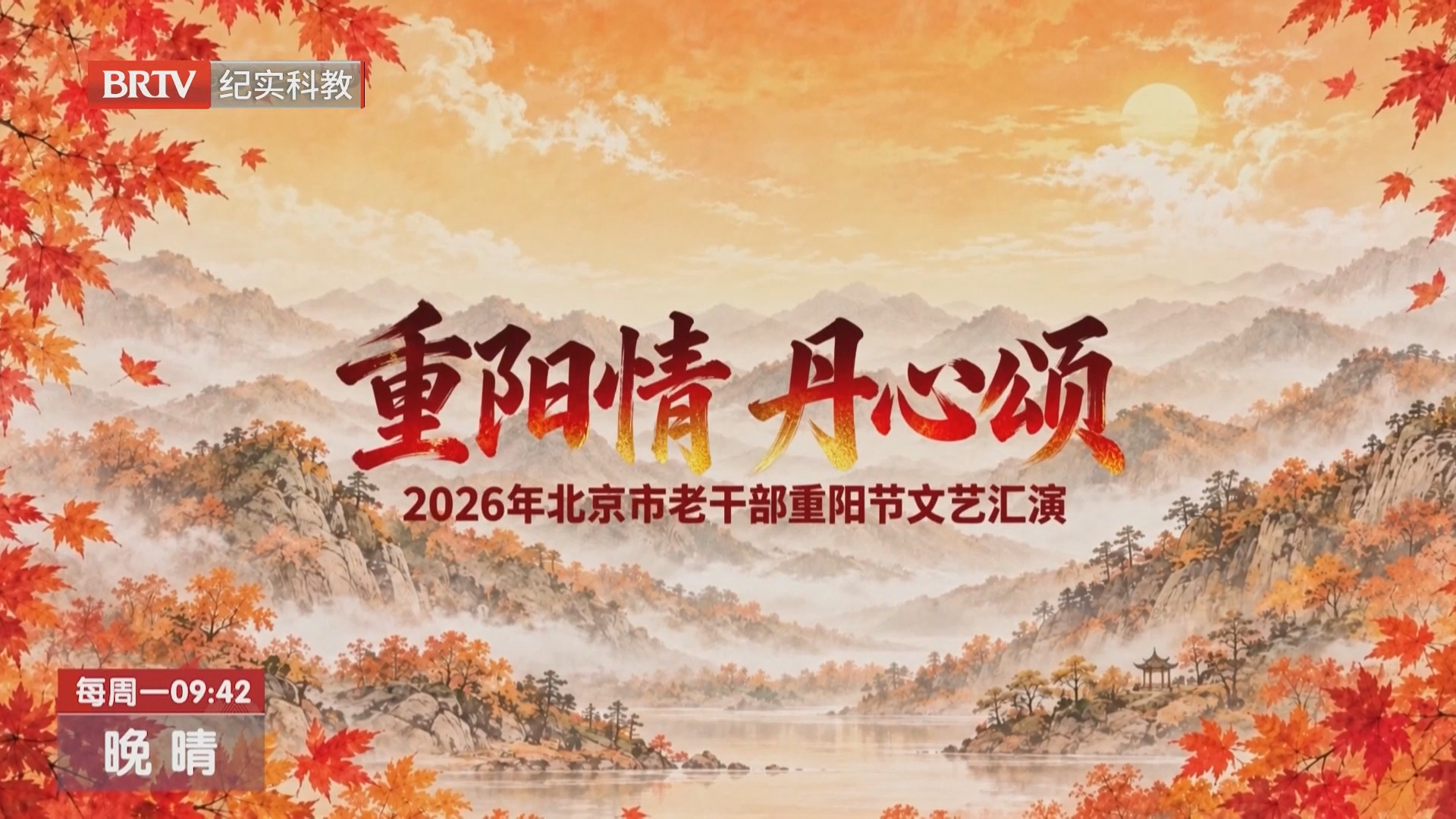 《晚晴》20260921银发追光 精彩先行