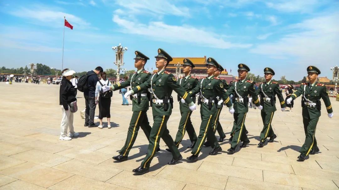 直击!北京武警“五一”战位有我 直击!北京武警“五一”战位有我