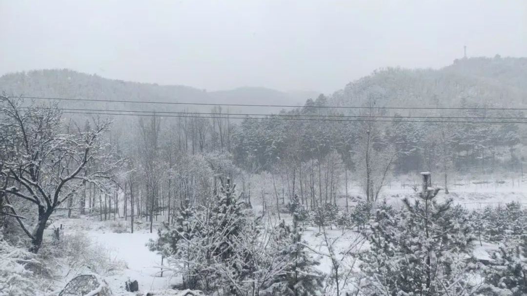 一组雪景图送上，欣赏怀柔春雪美景