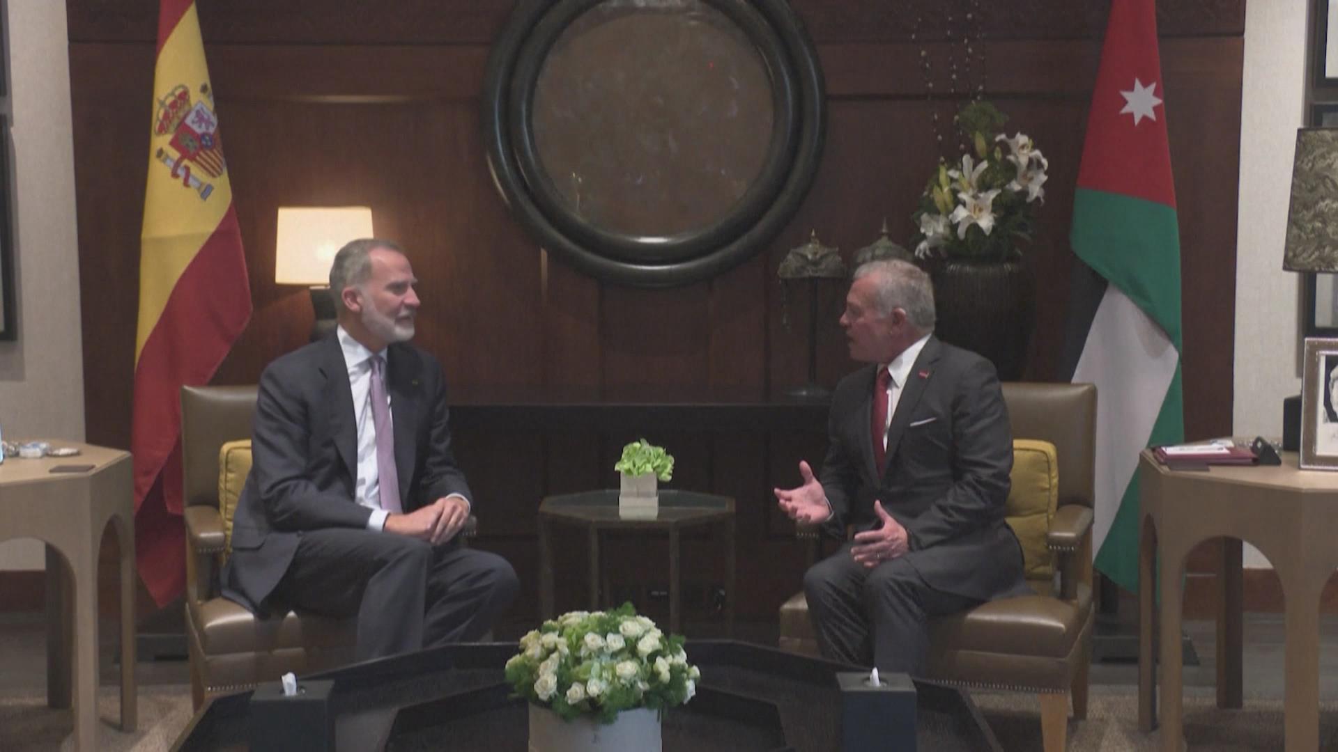 约旦国王呼吁制止以色列的侵略行为 约旦国王呼吁制止以色列的侵略行为