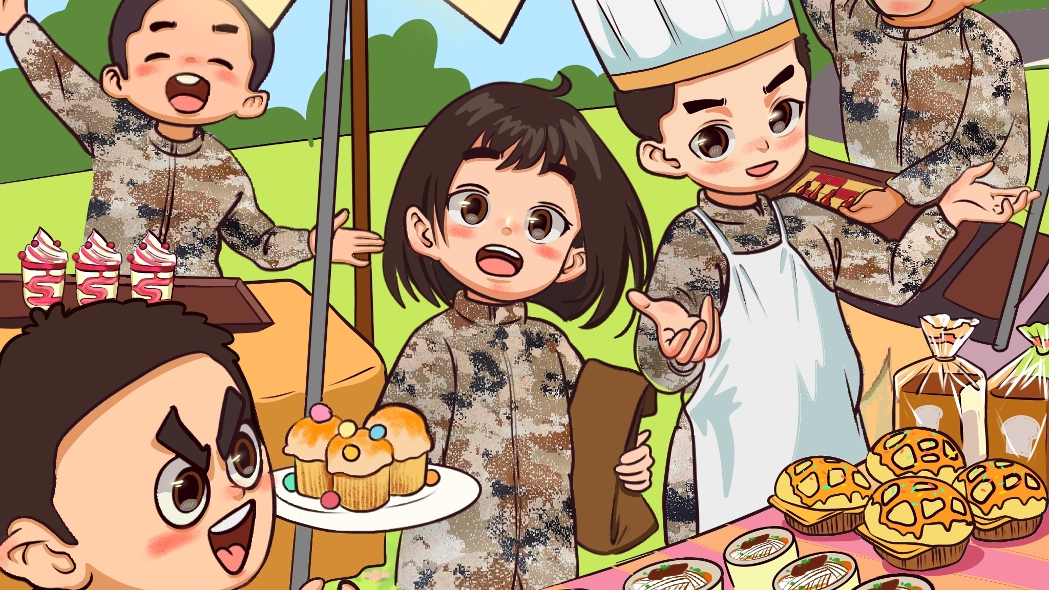 漫说军营| 国庆假期“趣多多” 漫说军营| 国庆假期“趣多多”