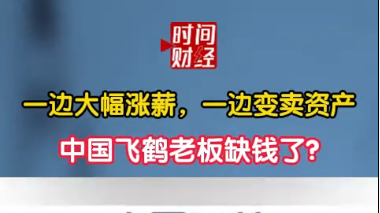 一边大幅涨薪，一边变卖资产 中国飞鹤老板缺钱了?
