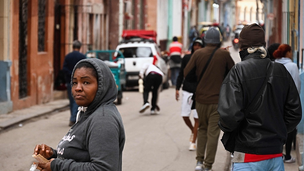 古巴气温降至冰点打破纪录