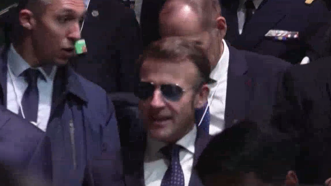 马克龙同款太阳镜爆火！带动百年眼镜品牌热销