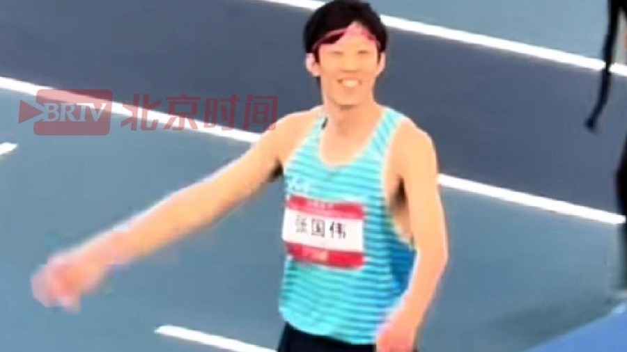 时隔5年复出夺冠，张国伟夺得全国室内田径大奖赛男子跳高冠军