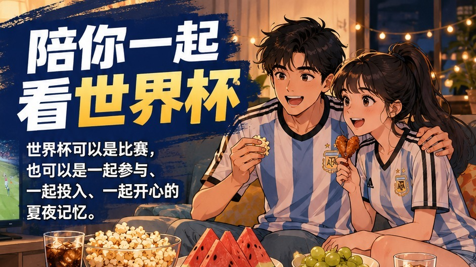 陪你一起看世界杯:把比赛过成夏夜记忆 陪你一起看世界杯:把比赛过成夏夜记忆