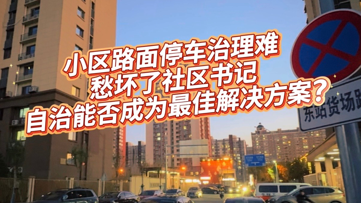 小区路面停车治理难愁坏社区书记 自治能否成为最佳解决方案