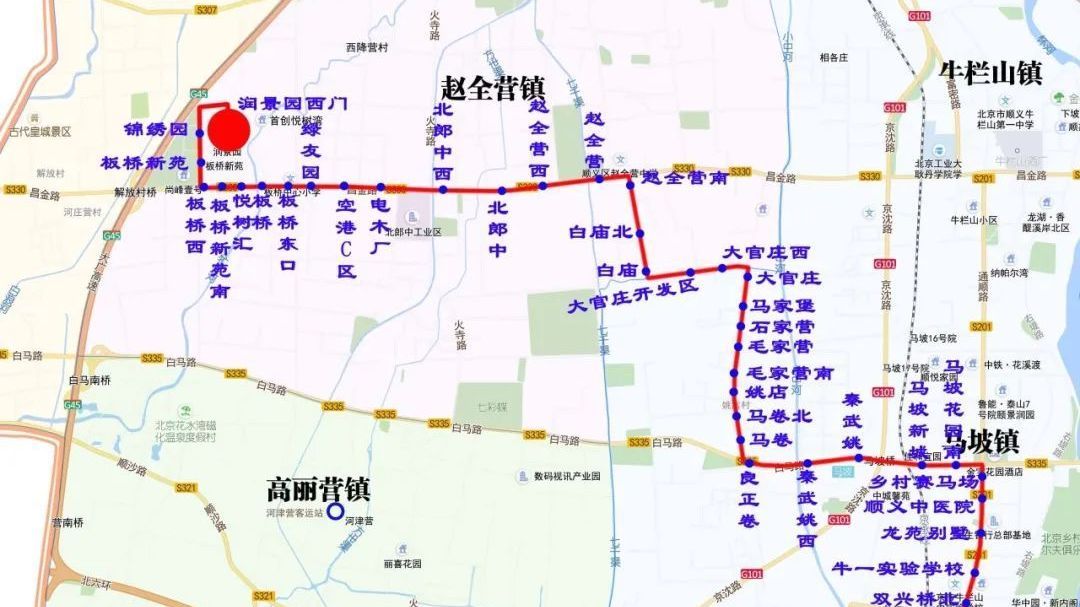 顺30路A本月10日开通，52个站点经过哪？