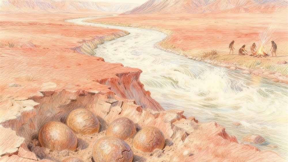 百万年前，汉江向十堰青龙山高处奔流