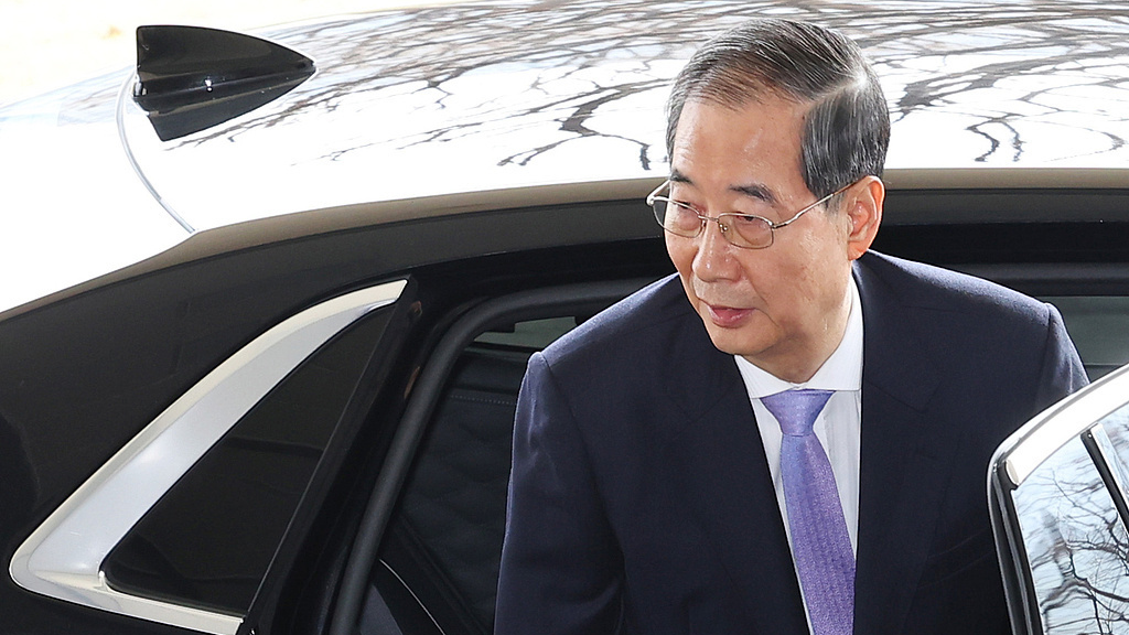 韩国代总统韩德洙宣布辞职