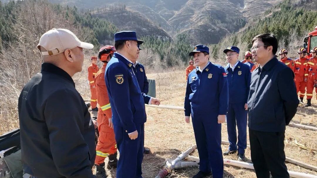 房山消防开展林火扑救供水体系实战演练 房山消防开展林火扑救供水体系实战演练