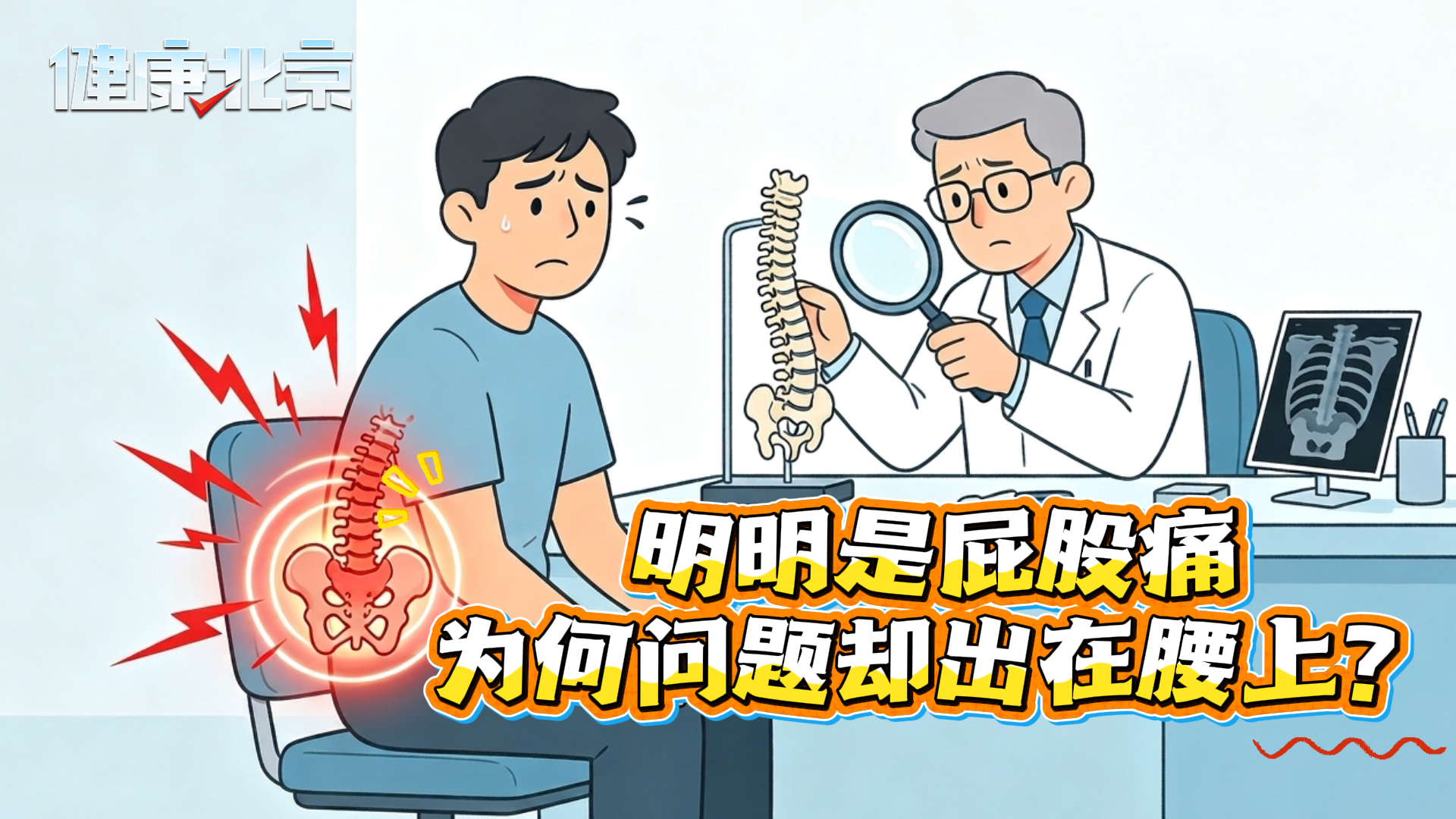 明明是屁股痛 为何问题却出在腰上? 明明是屁股痛 为何问题却出在腰上?