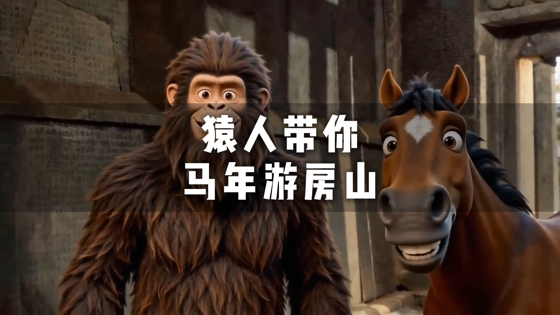 跟着“老祖宗”去旅行!大家上眼瞧瞧,这猿人导游中不中? 跟着“老祖宗”去旅行!大家上眼瞧瞧,这猿人导游中不中?