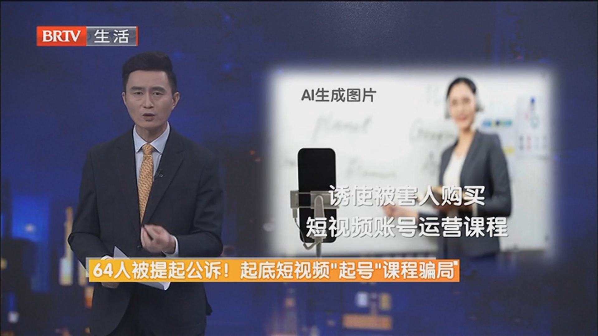64人被提起公诉！起底短视频“起号”课程骗局_北京时间