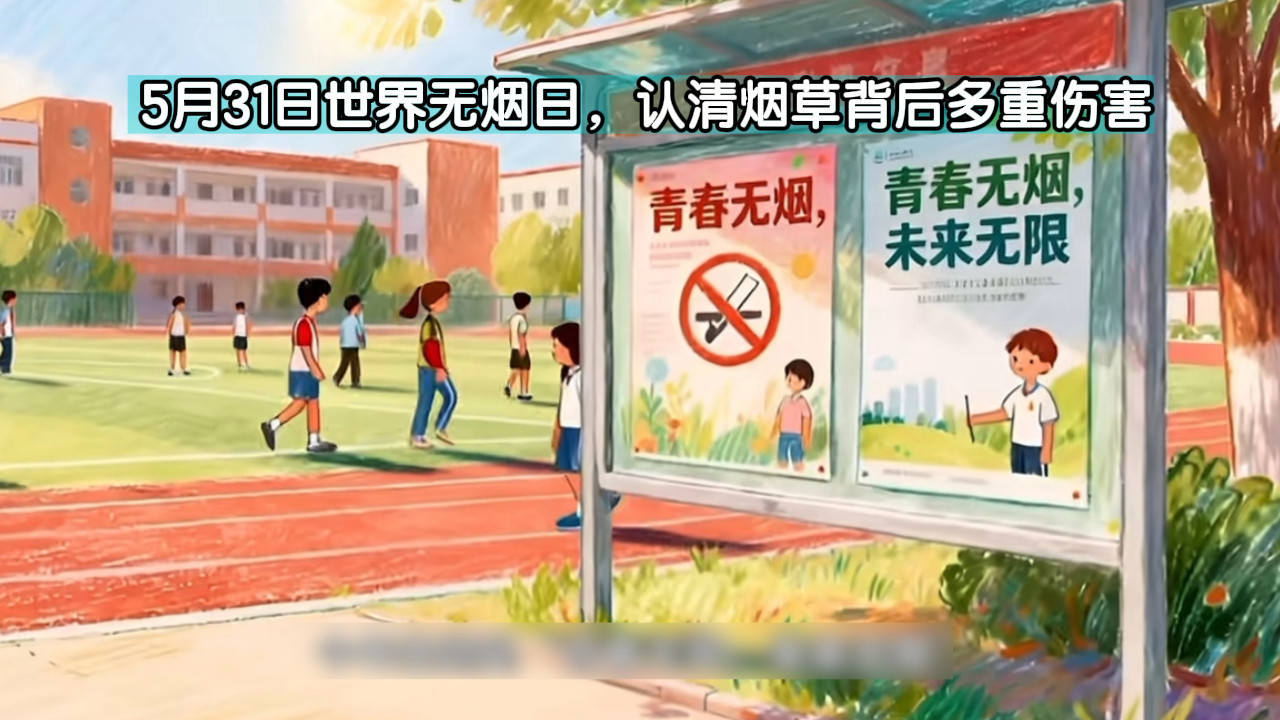 5月31日世界无烟日,认清烟草背后多重伤害 5月31日世界无烟日,认清烟草背后多重伤害