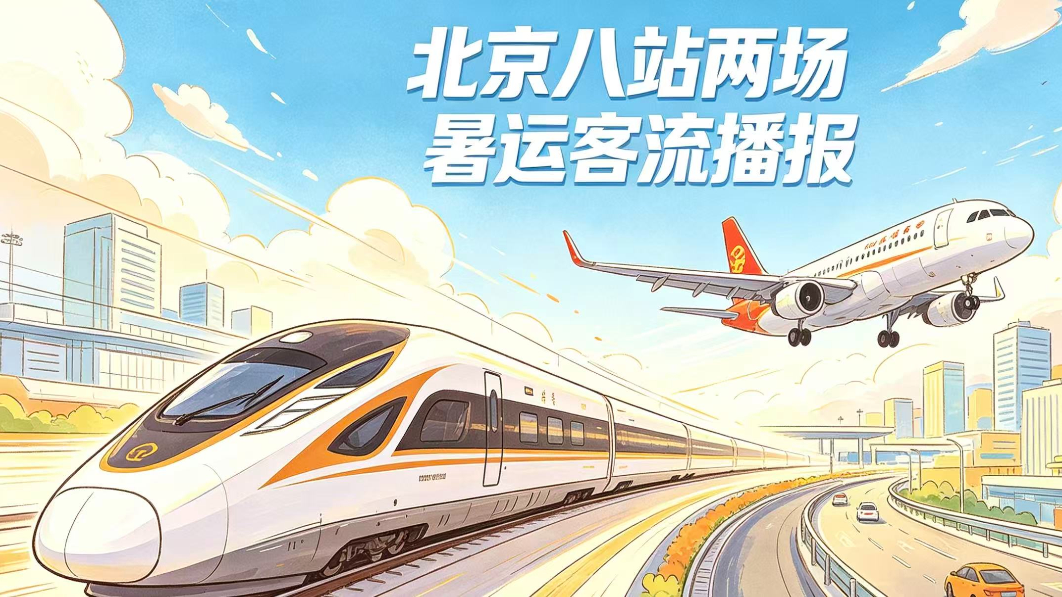 北京“八站两场”7月2日到发旅客130.87万人