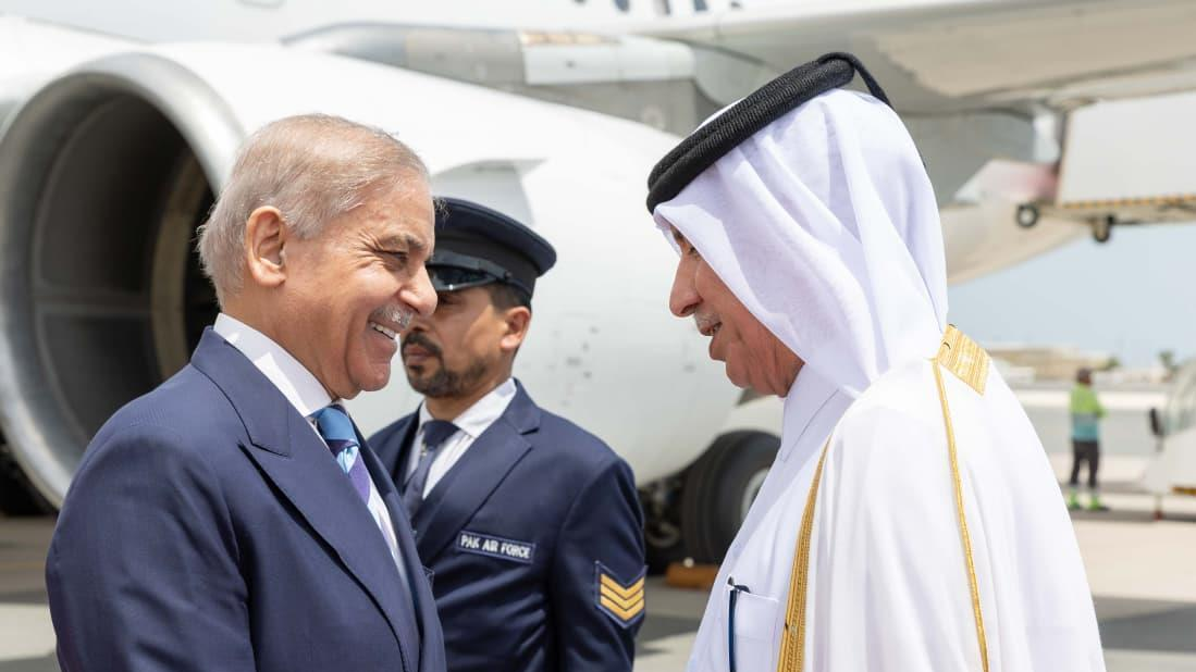 巴基斯坦总理与卡塔尔埃米尔会面 强调缓和局势重要性