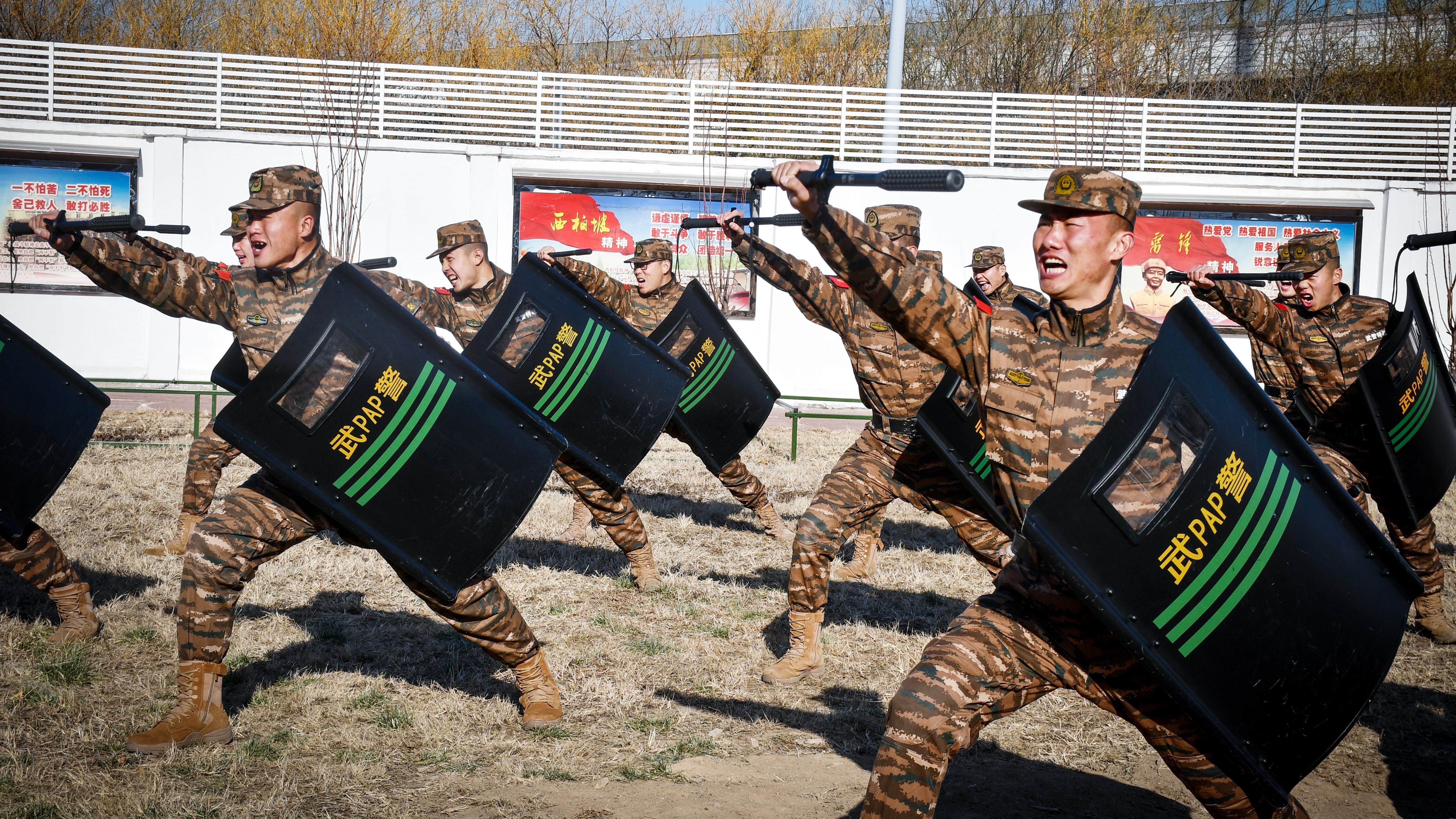 2025新年度军事训练,武警天津总队执勤一支队开训 2025新年度军事训练,武警天津总队执勤一支队开训