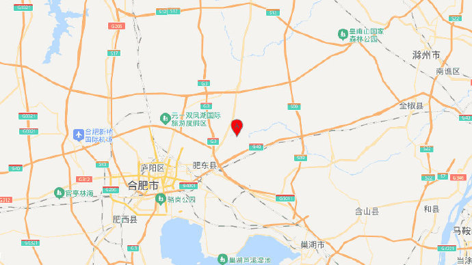 中国地震台网正式测定：安徽合肥市肥东县发生4.7级地震