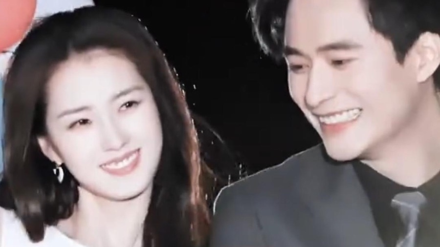 郭宇欣在社交媒体晒出与王皓祯新剧《好雨知时节》的片场花絮