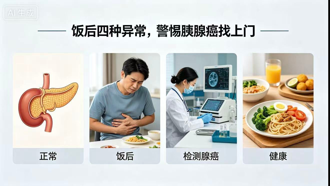 饭后四种异常，警惕胰腺癌找上门
